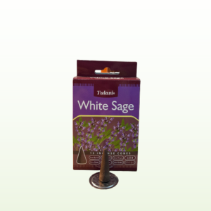 Caja de Conos de Incienso Salvia Blanca